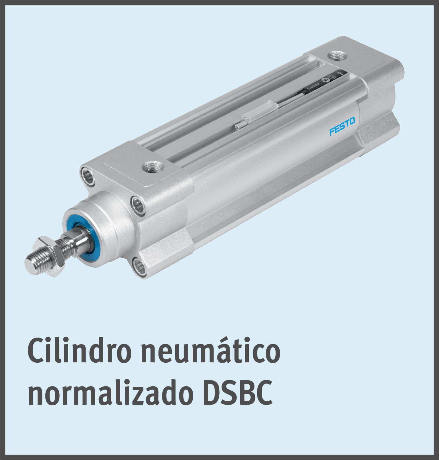 Cilindro neumático normalizado DSBC